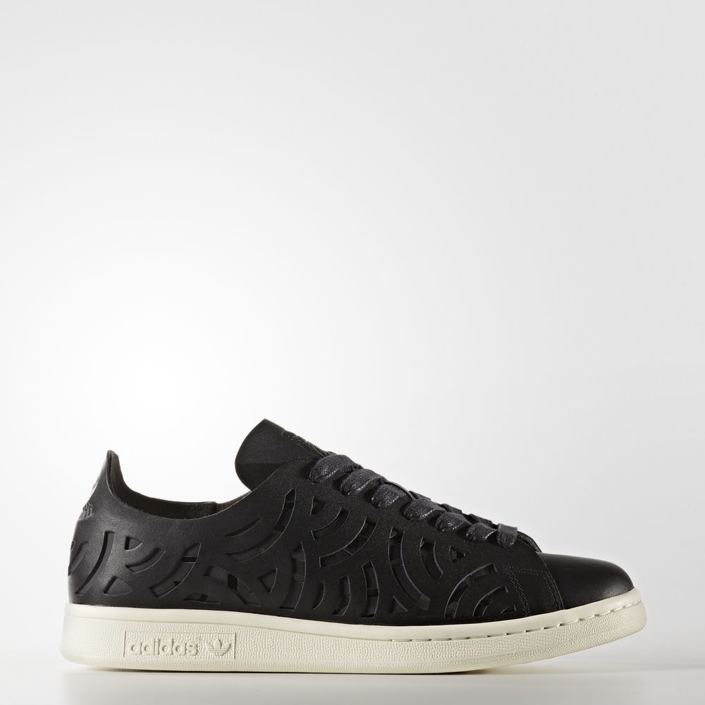 Adidas Stan Smith Cutout - Originals γυναικεια - Μαυρα/Μαυρα/Ασπρα,Μέγεθος: EU 36 – 54 2/3 (399CNQWZ